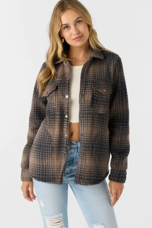 Zuma High Pile Overshirt Jacket sold by O'Neill