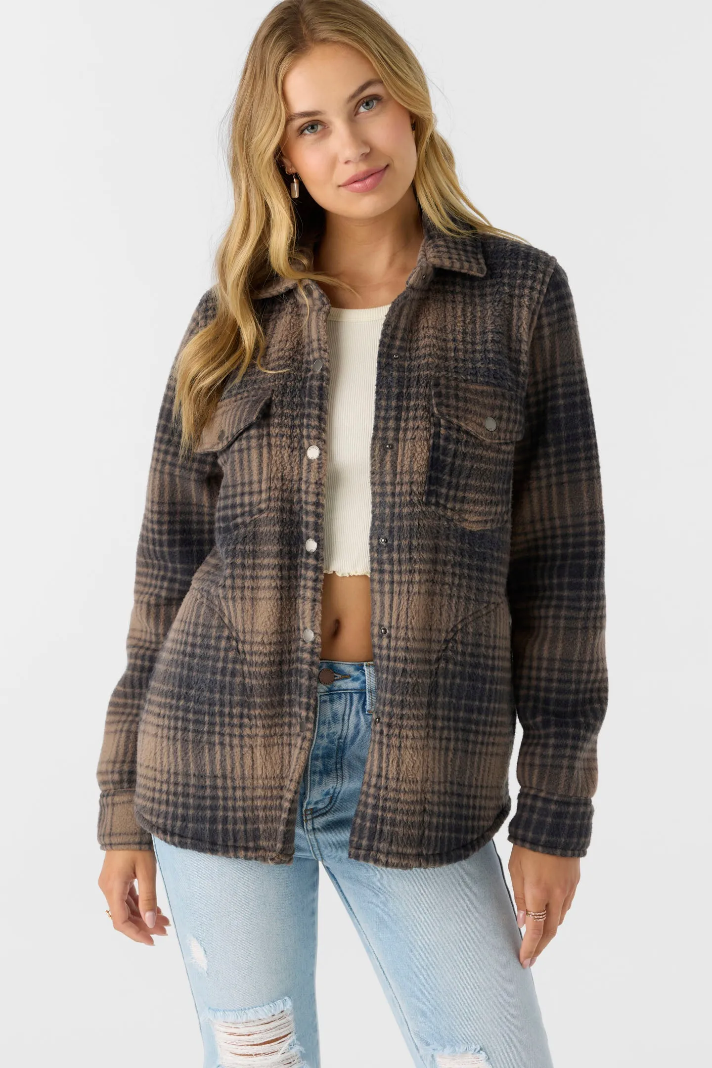 Zuma High Pile Overshirt Jacket sold by O'Neill