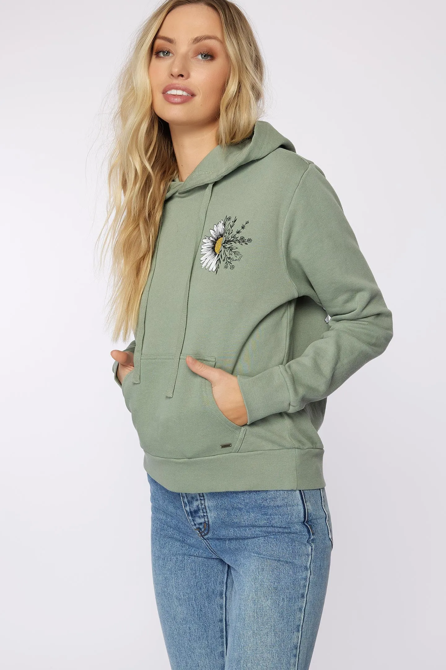 FLOWER MORPH HOODED PULOVER FLEECE sold by O'Neill product image thumbnail 4