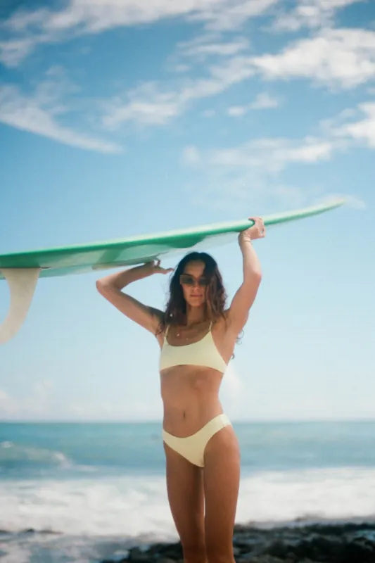 SURFSIDE SALTWATER SOLIDS TEXTURED BRALETTE TOP sold by O'Neill