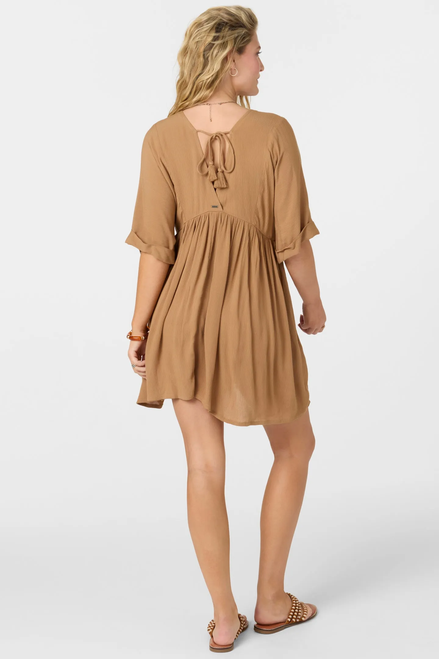 ROSEMARY SOLID SHORT SLEEVE DRESS sold by O'Neill product image thumbnail 2