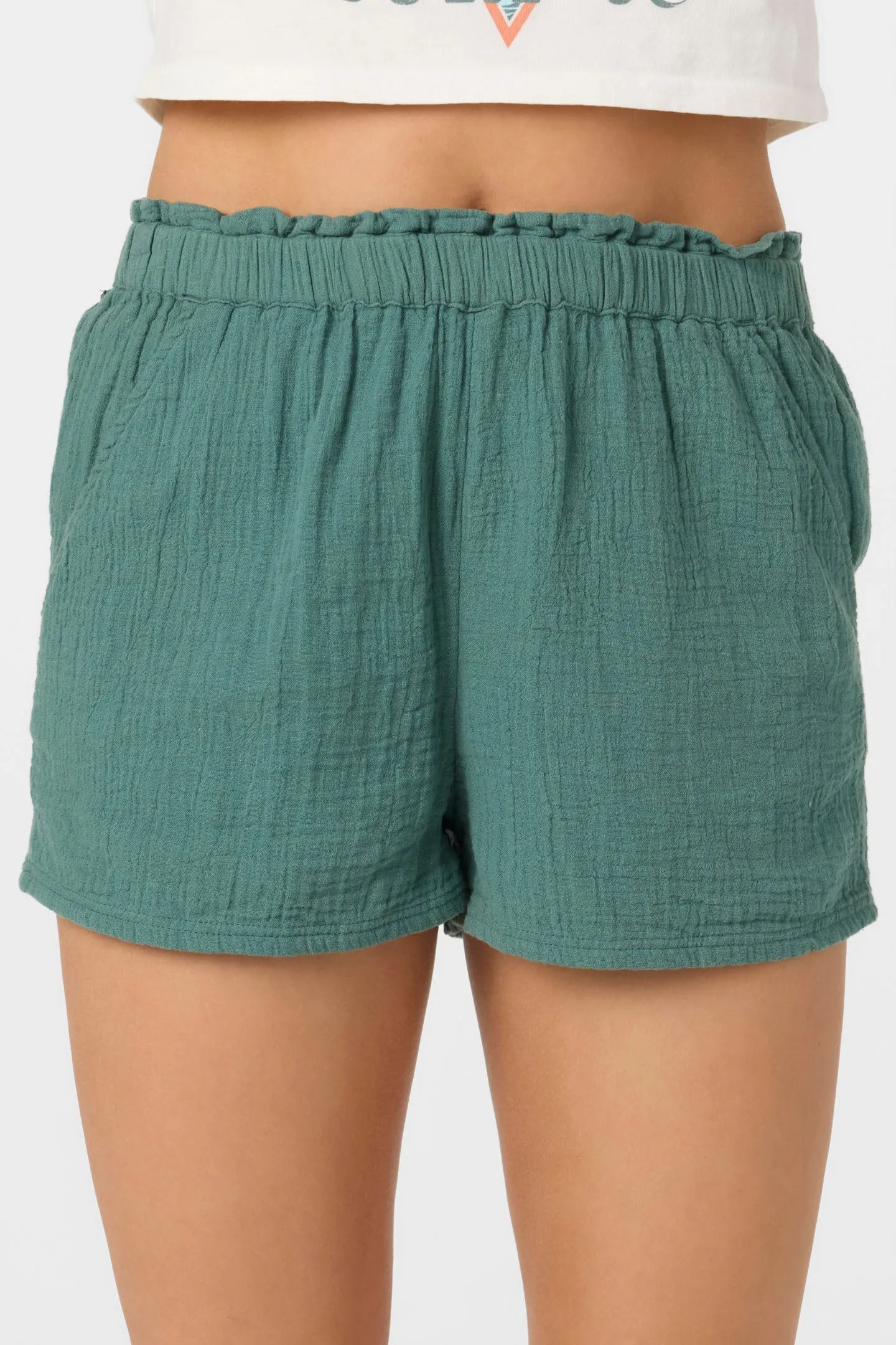 CARLA CRINKLE DOUBLE GAUZE BEACH SHORTS sold by O'Neill product image thumbnail 4