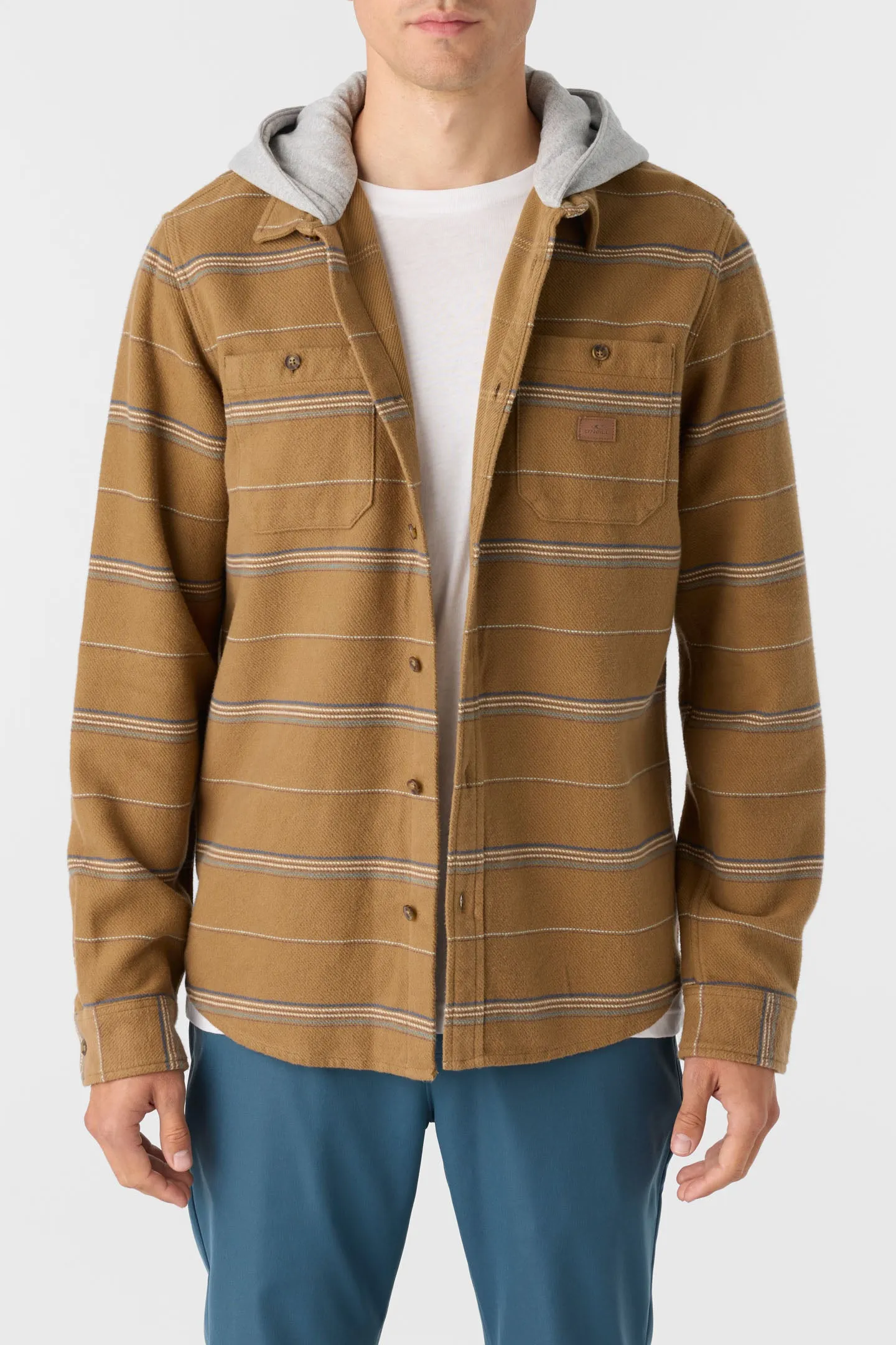 LANDMARKED STRIPE HOODED FLANNEL sold by O'Neill product image thumbnail 3