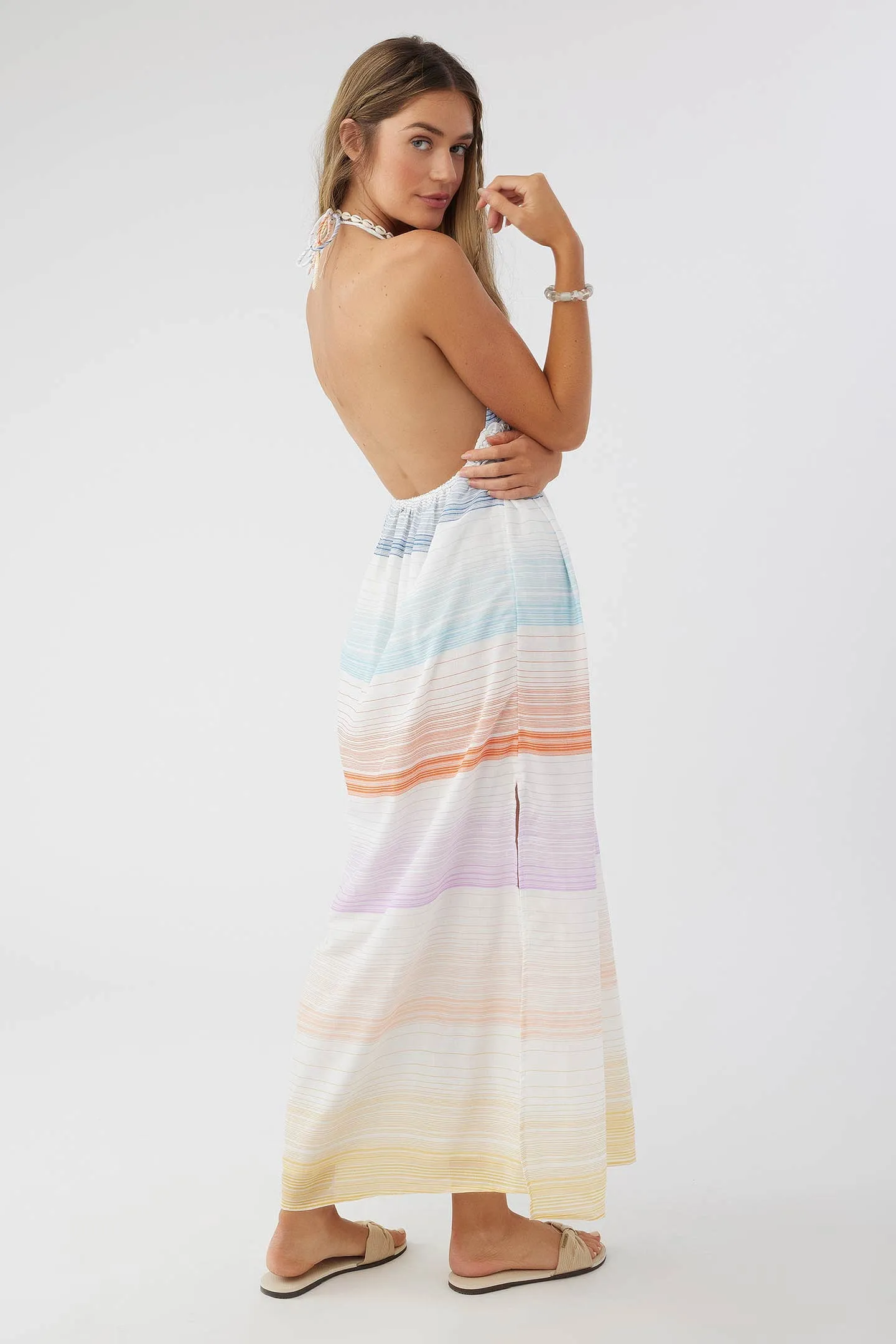 LANGLEY HALTER MAXI DRESS sold by O'Neill product image thumbnail 4
