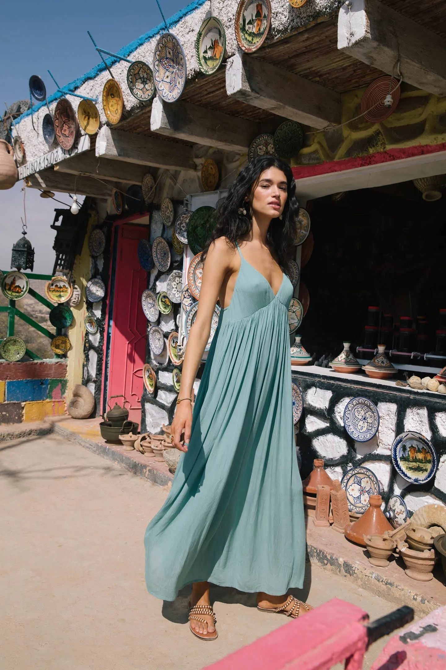 SALTWATER SOLIDS MEL MAXI SWIM COVER-UP sold by O'Neill product image thumbnail 3