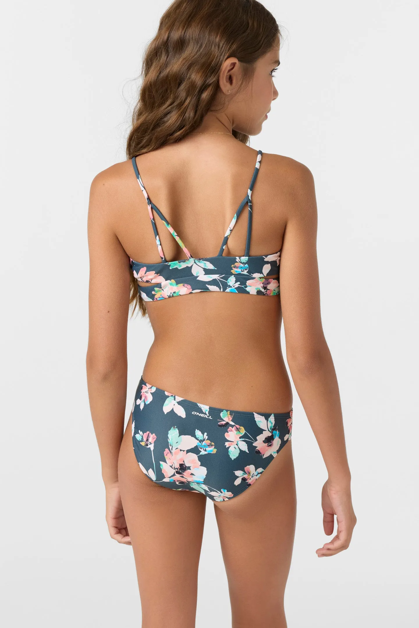 GIRL'S MELODY FLORAL WRAP TOP SET sold by O'Neill product image thumbnail 2
