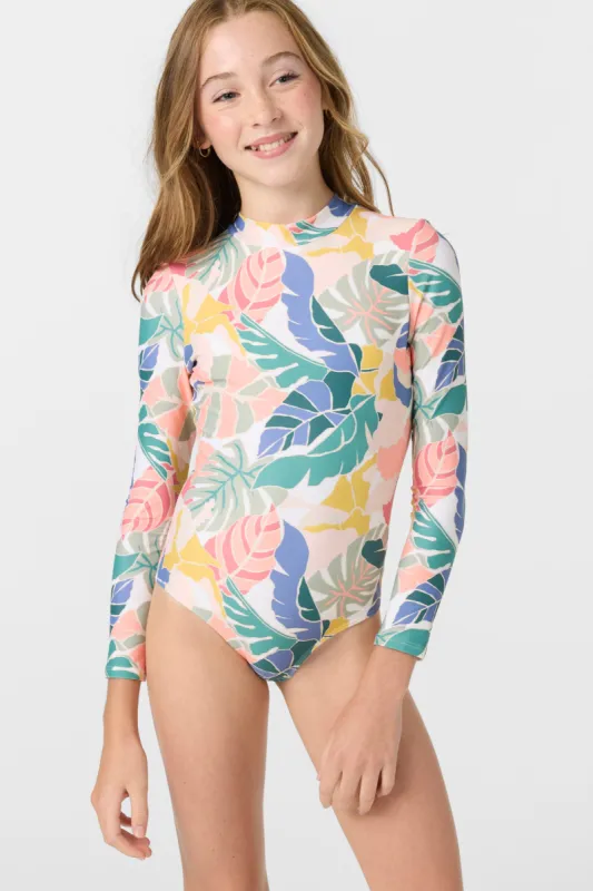 GIRL'S SIREN LONG SLEEVE SURF SUIT sold by O'Neill