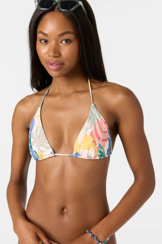 SIREN ABSTRACT VENICE TRIANGLE TOP sold by O'Neill