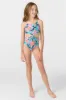 GIRL'S KNOT FRONT ONE PIECE sold by O'Neill