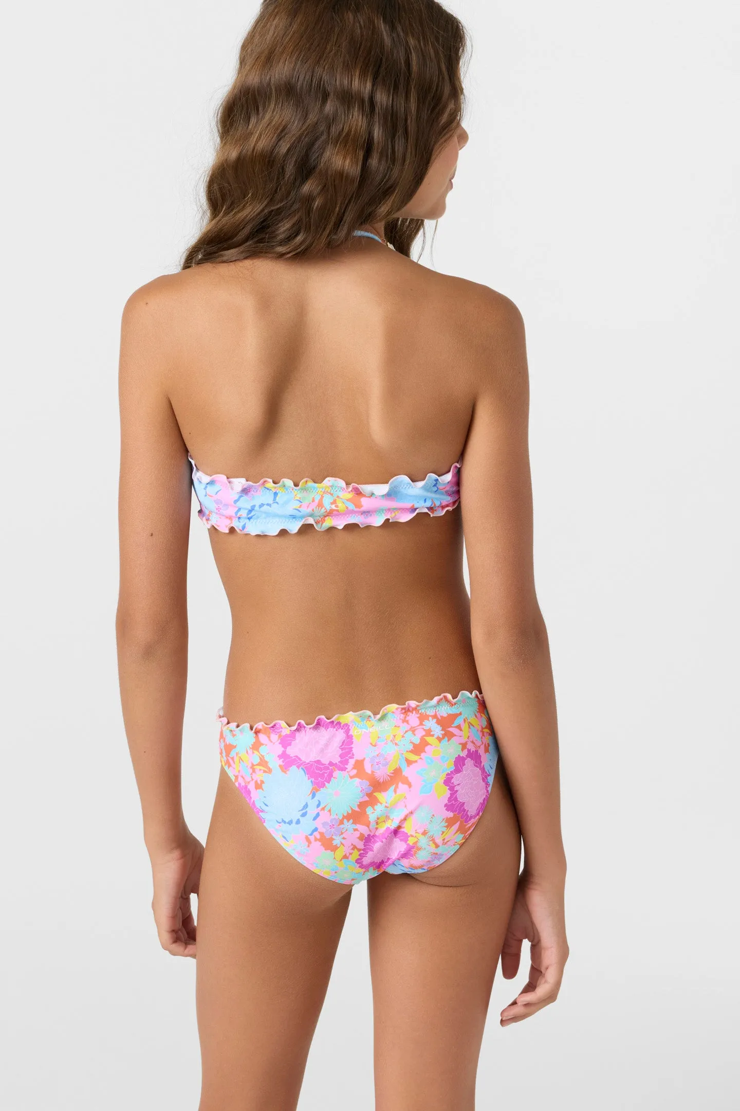 GIRL'S NIGHTFALL RUFFLE EDGE HIGH NECK SET sold by O'Neill product image thumbnail 2