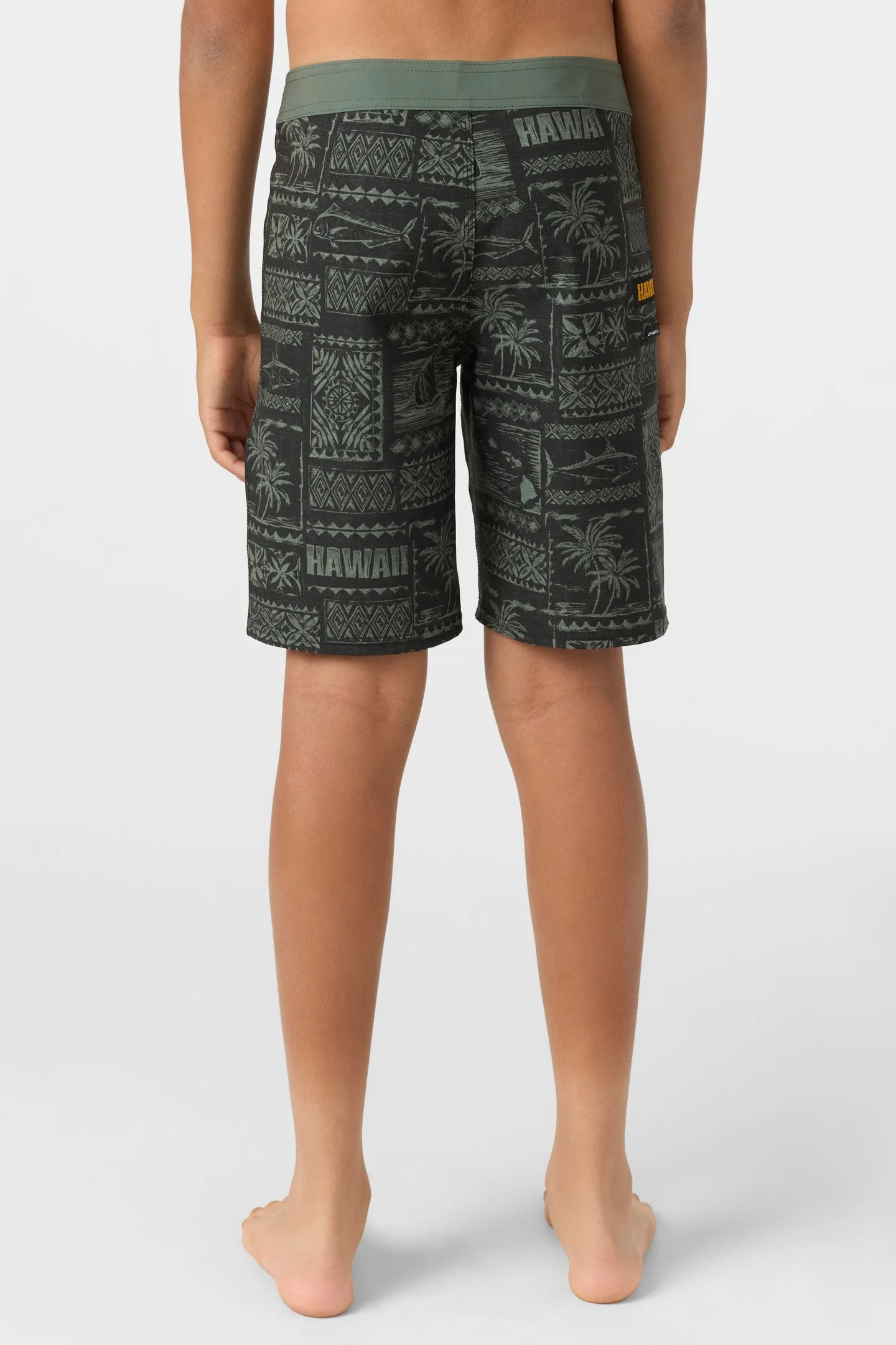 BOY'S HYPERFREAK HEAT HAWAII 17" BOARDSHORTS sold by O'Neill product image thumbnail 4