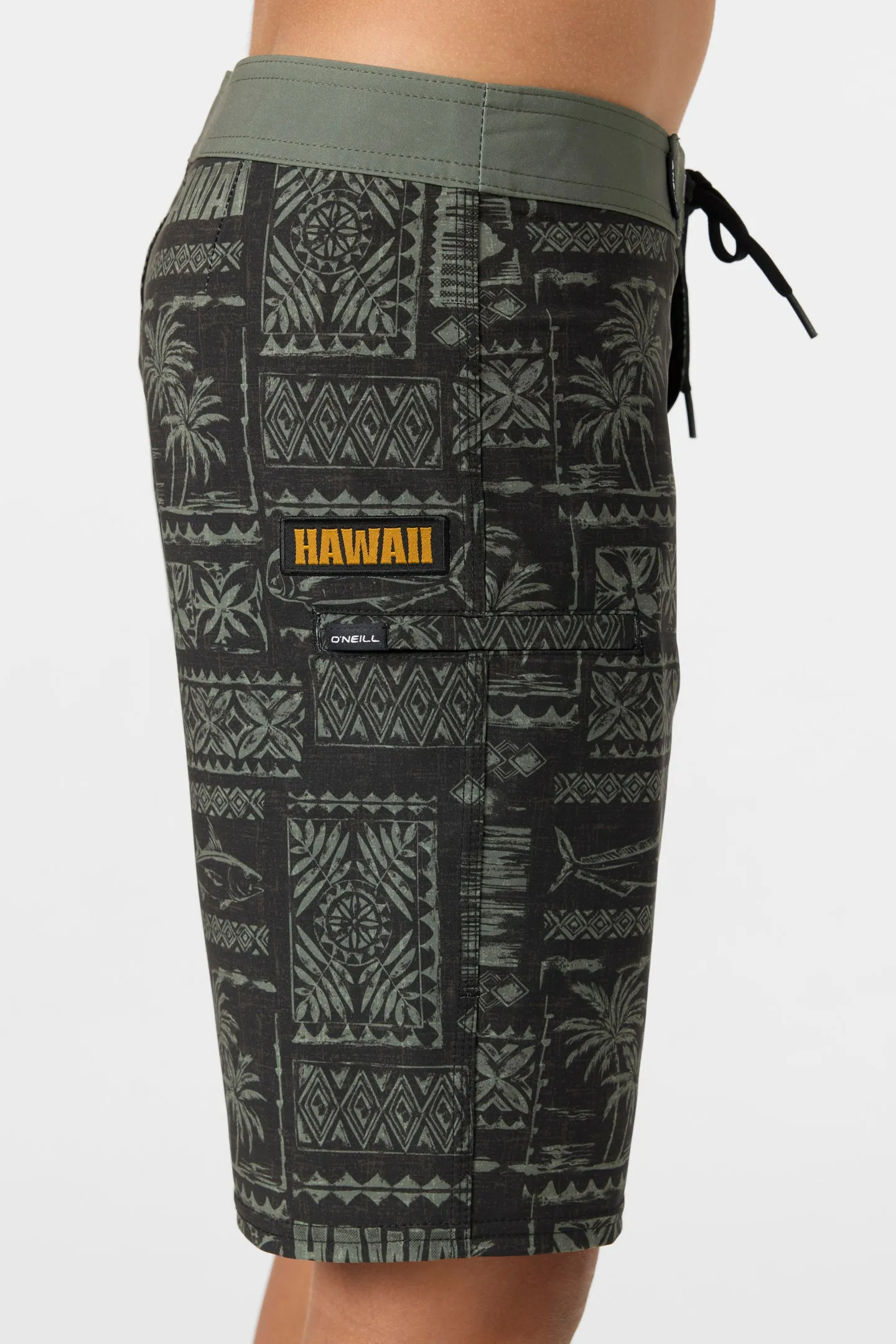 BOY'S HYPERFREAK HEAT HAWAII 17" BOARDSHORTS sold by O'Neill product image thumbnail 5