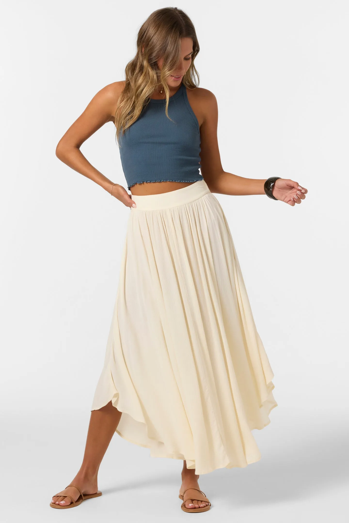 MARNIE SOLID MAXI SKIRT sold by O'Neill product image thumbnail 3