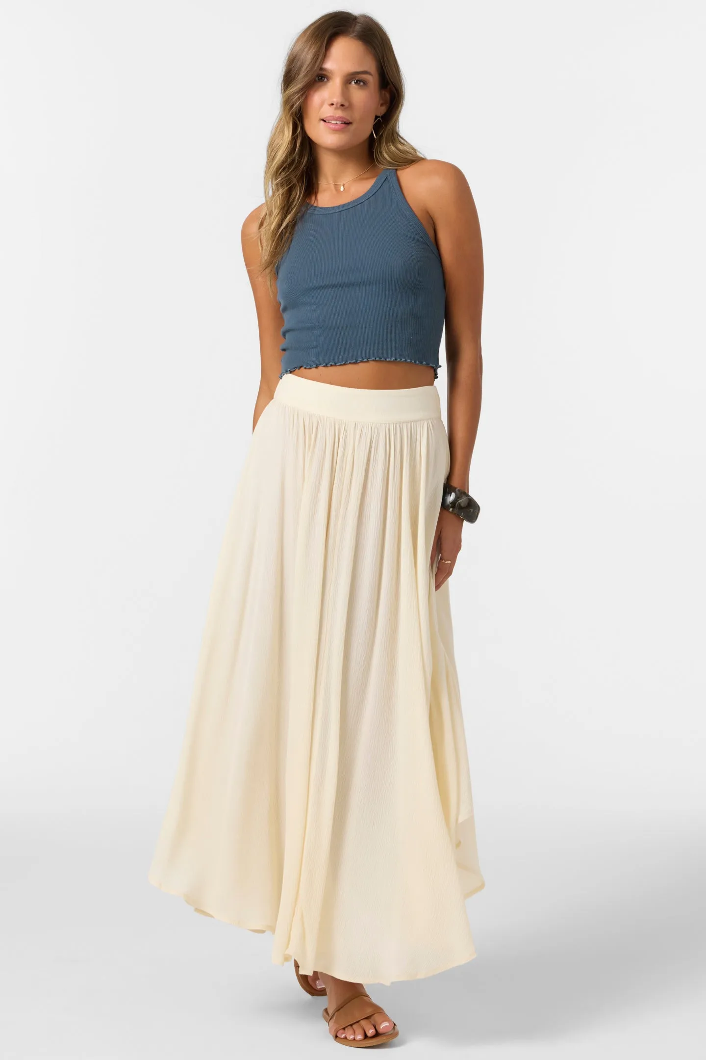 MARNIE SOLID MAXI SKIRT sold by O'Neill