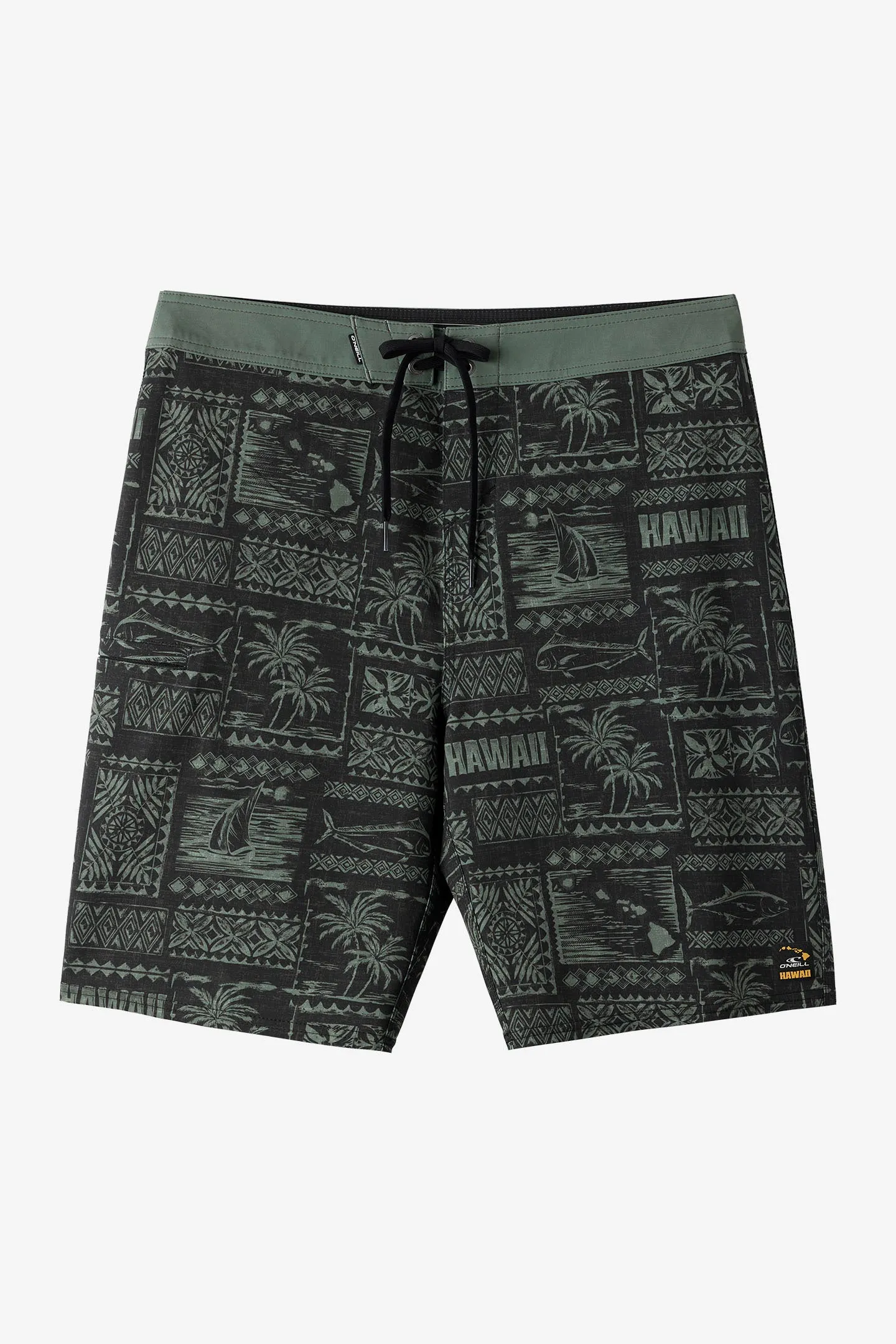HYPERFREAK HEAT HAWAII 20" BOARDSHORTS sold by O'Neill