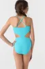 GIRL'S DAWNBREAK RIB KNOT FRONT ONE-PIECE sold by O'Neill