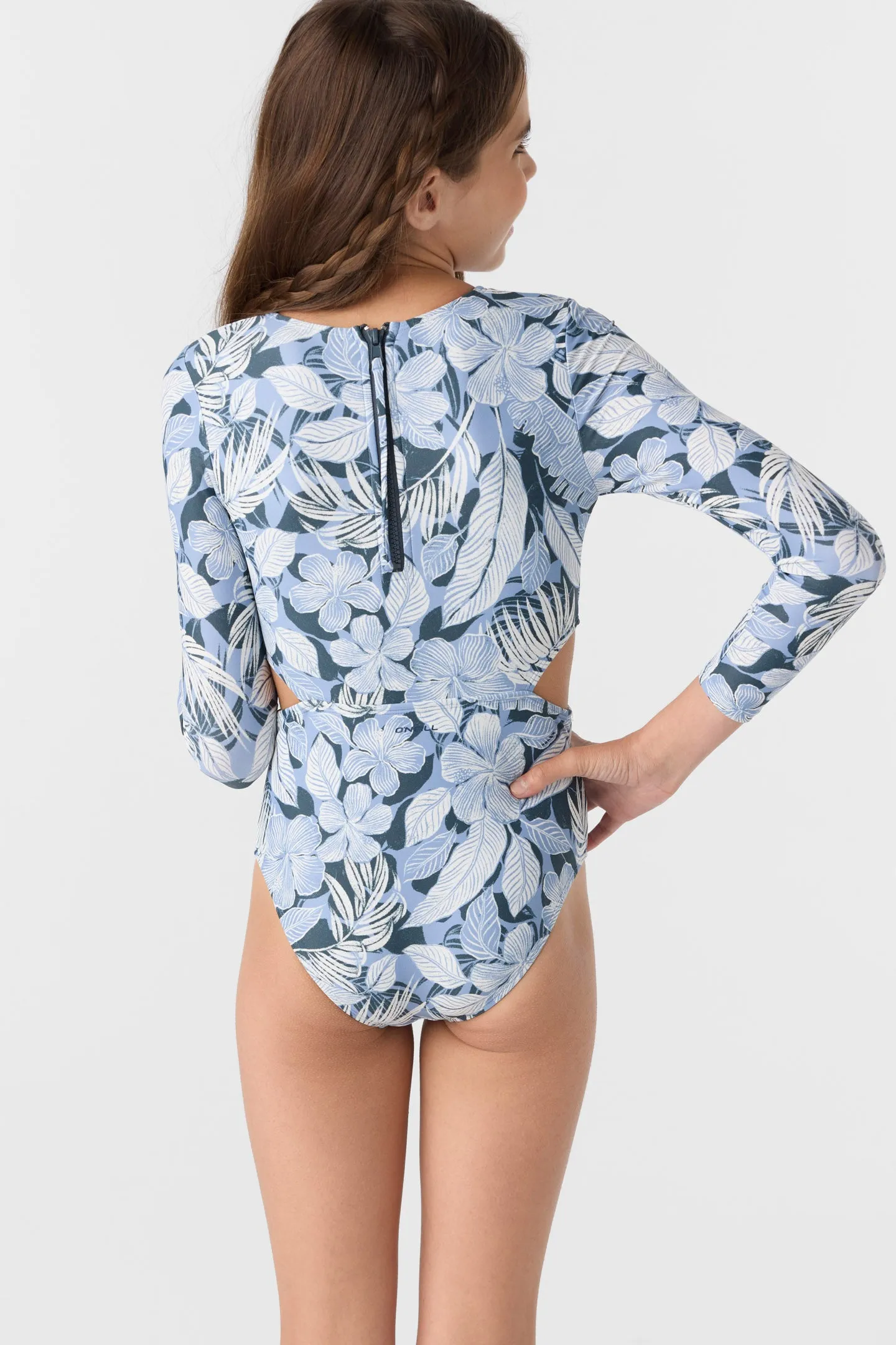 GIRL'S PALMETTO TROPICAL CUT OUT SURF SUIT sold by O'Neill product image thumbnail 2