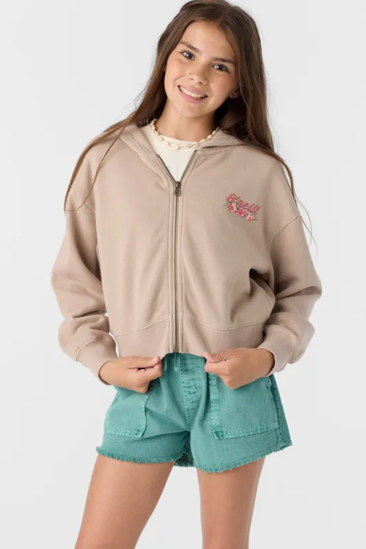 Girl's Darcie Zip Fleece sold by O'Neill