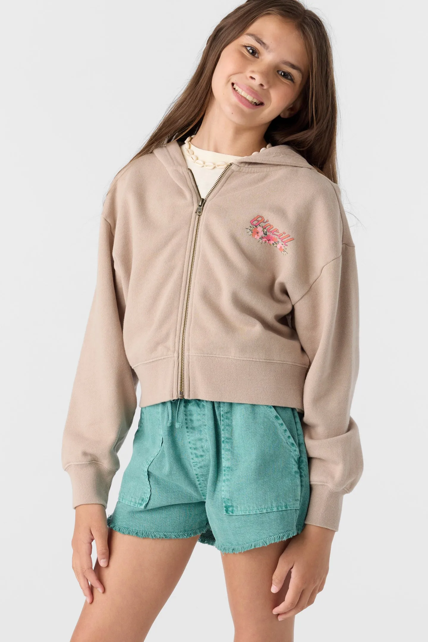 Girl's Darcie Zip Fleece sold by O'Neill product image thumbnail 5