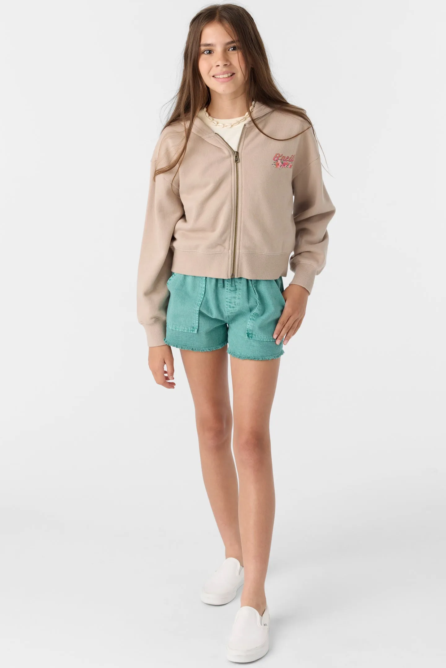 Girl's Darcie Zip Fleece sold by O'Neill product image thumbnail 4