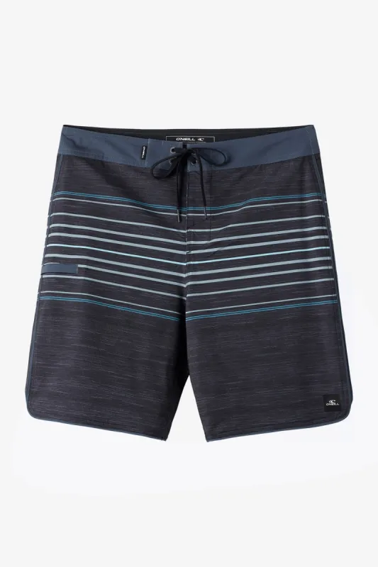HYPERFREAK HEAT STRIPE 18" SCALLOP BOARDSHORTS sold by O'Neill
