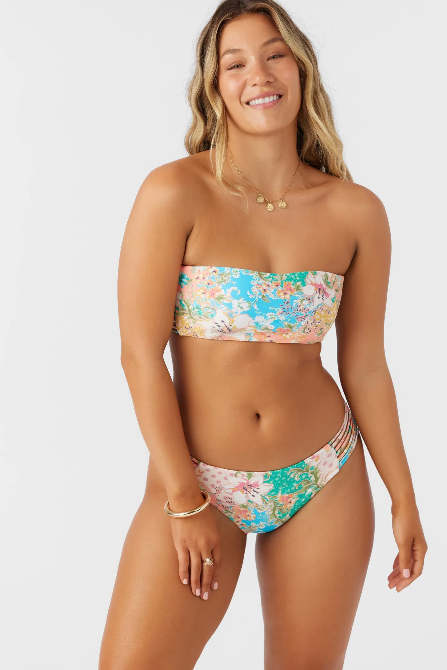 Lua Floral Bells Bandeau Top sold by O'Neill