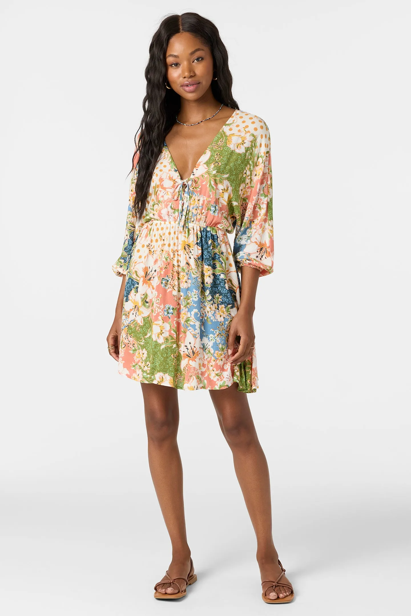 JOHANNA LUA FLORAL SHORT DRESS sold by O'Neill product image thumbnail 3
