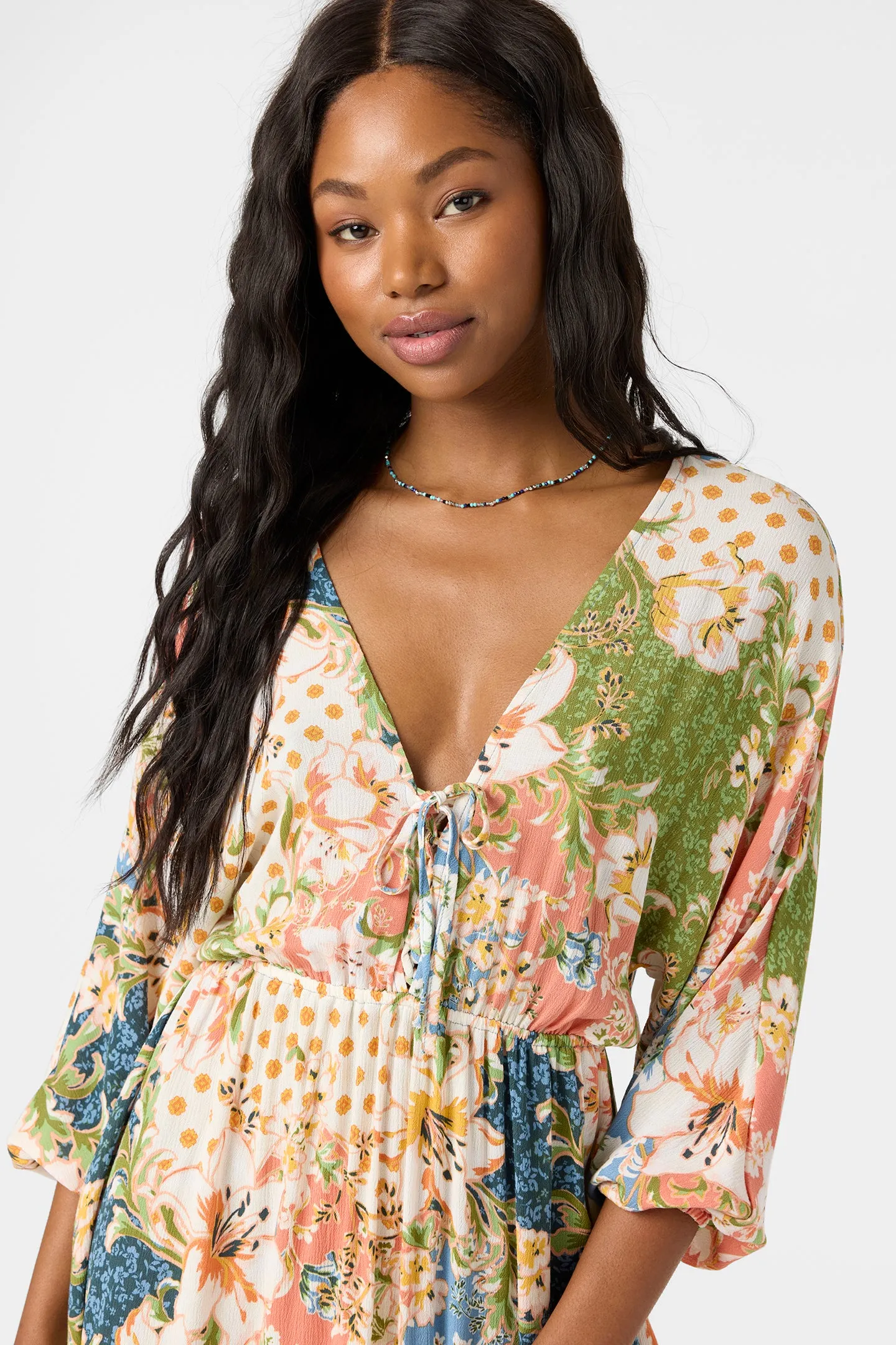 JOHANNA LUA FLORAL SHORT DRESS sold by O'Neill product image thumbnail 4