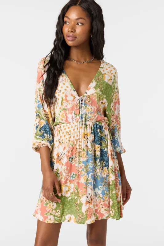 JOHANNA LUA FLORAL SHORT DRESS sold by O'Neill