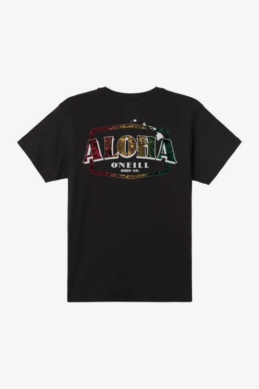 Palms Tee sold by O'Neill