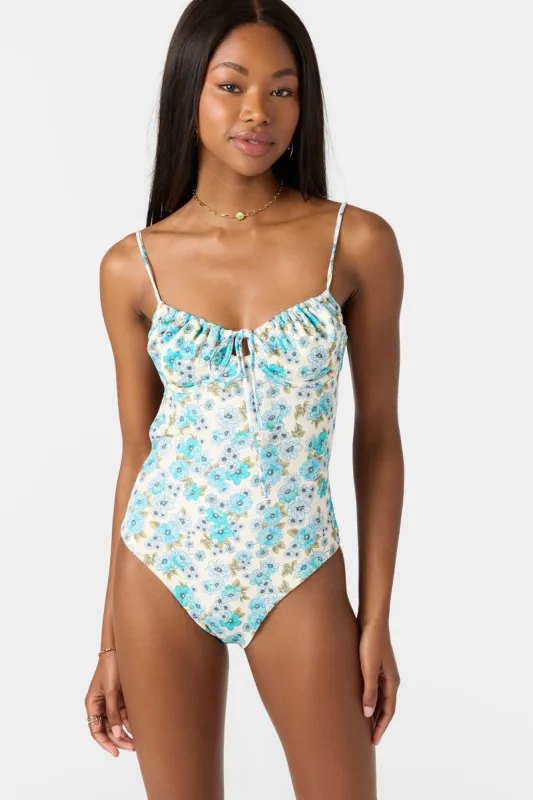 Coastal Floral Kailua One-Piece made by O'Neill
