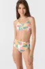 GIRL'S LISBON GEO RUCHED BRALETTE SET sold by O'Neill