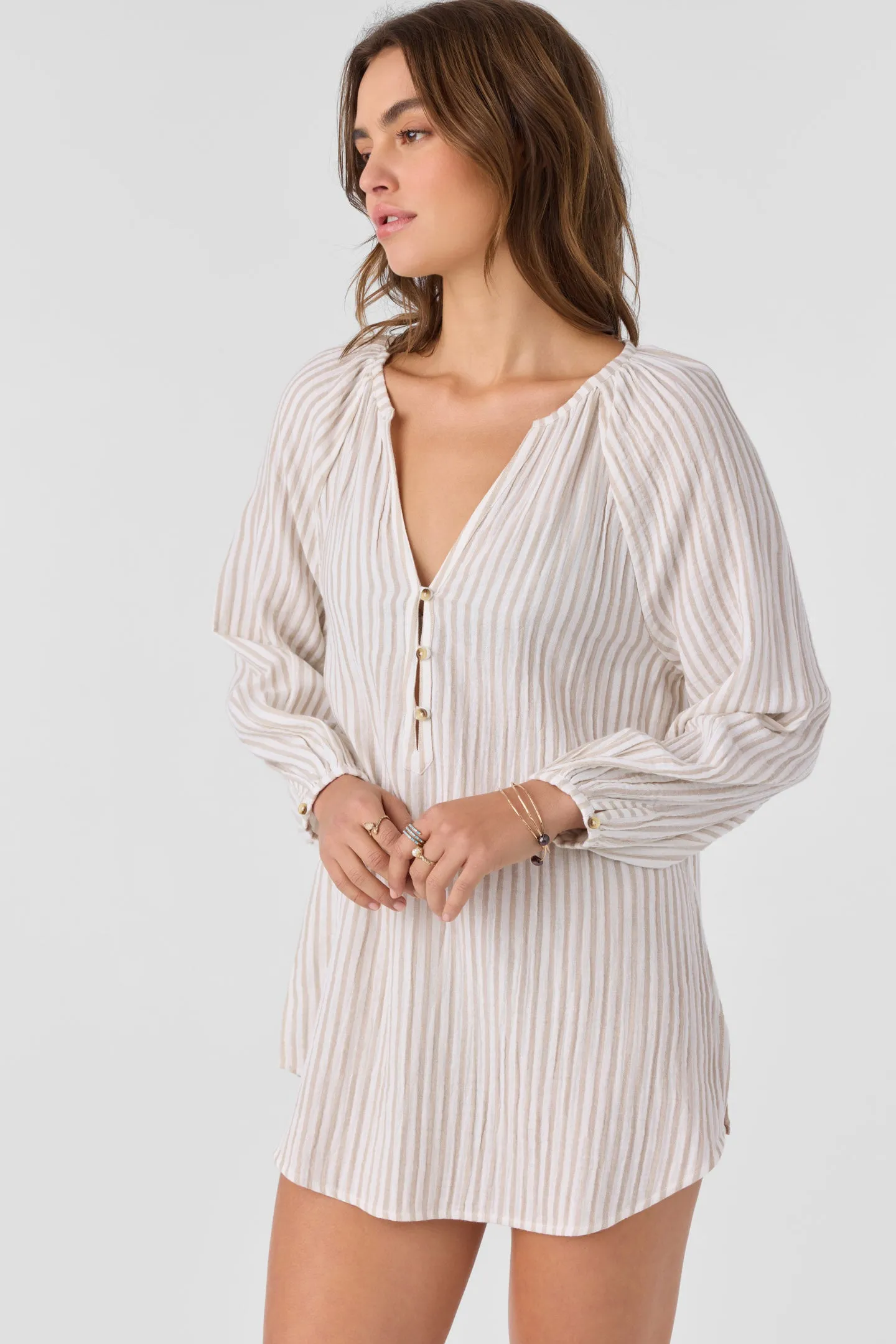 Krysten Tunic Stripe Dress sold by O'Neill product image thumbnail 5