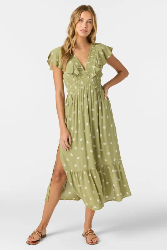 ZETTA ESME MIDI DRESS sold by O'Neill