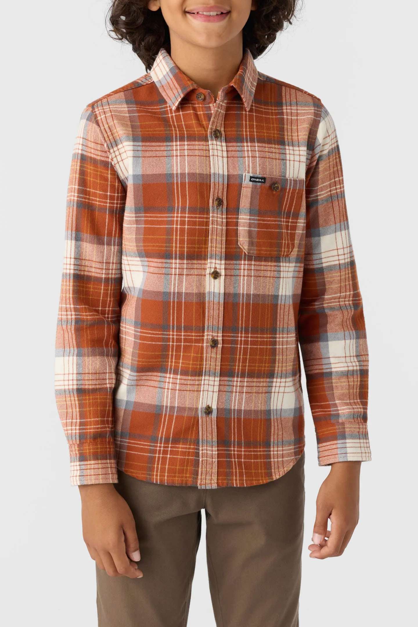 Boy's Winslow Flannel Long Sleeve Shirt sold by O'Neill product image thumbnail 2