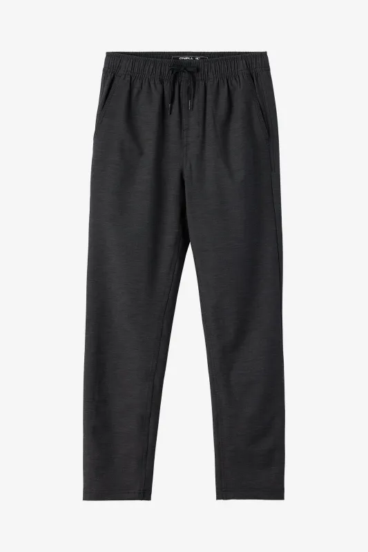 BOY'S VENTURE ELASTIC WAIST HYBRID PANTS made by O'Neill