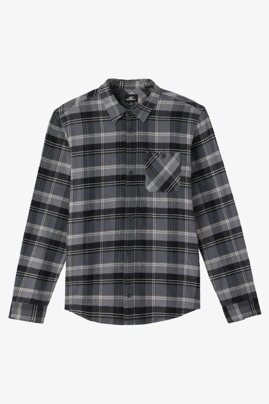 Boy's Redmond Plaid Long Sleeve Shirt sold by O'Neill