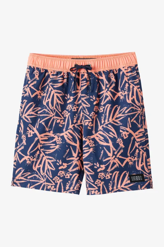 BOY'S HERMOSA ELASTIC WAIST 16" SWIM TRUNKS sold by O'Neill