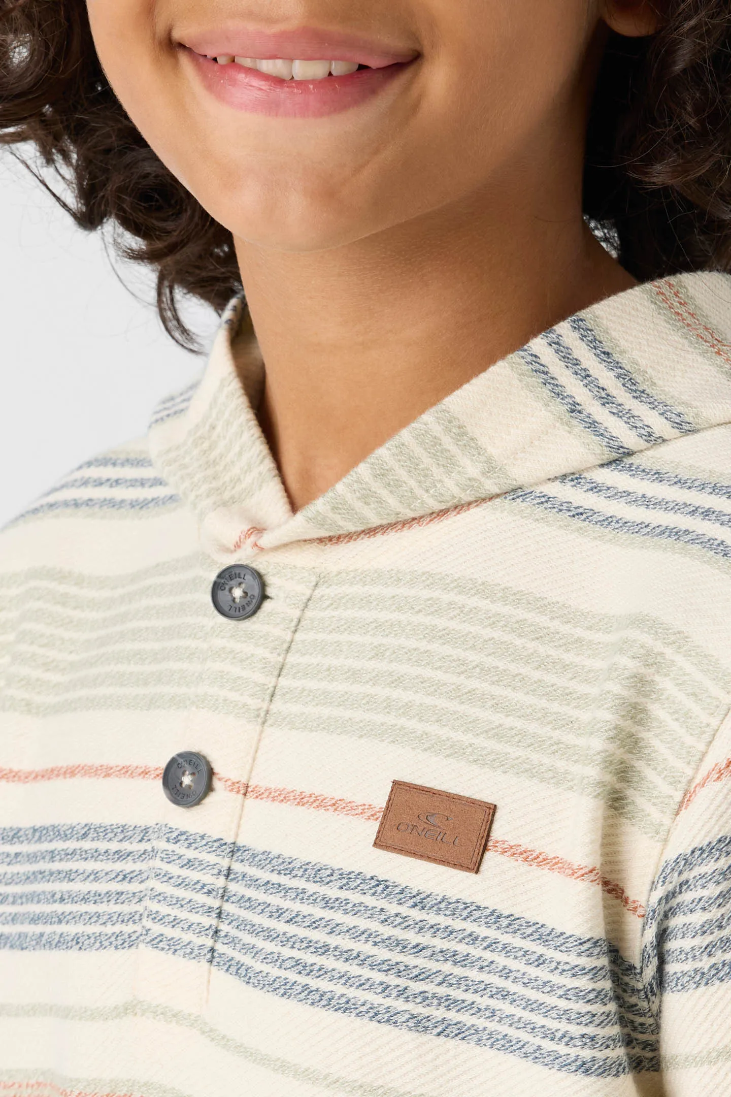 BOY'S BAVARO STRIPE PONCHO FLEECE PULLOVER sold by O'Neill product image thumbnail 4