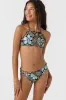 GIRL'S MOD BOHO RUFFLE EDGE HIGH NECK SWIM SET sold by O'Neill