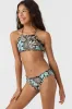 GIRL'S MOD BOHO RUFFLE EDGE HIGH NECK SWIM SET sold by O'Neill