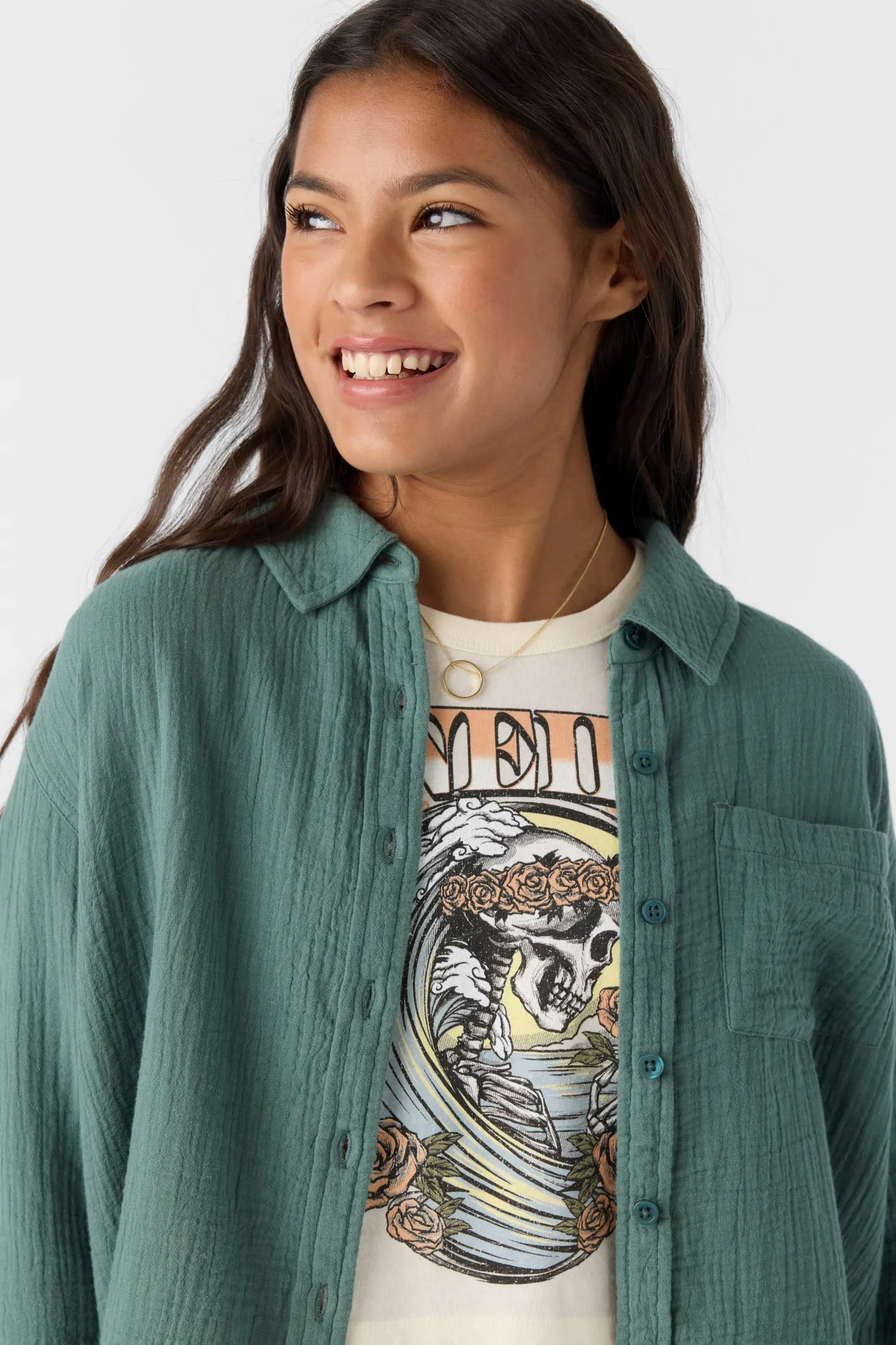 Girl's Lenita Long Sleeve Top sold by O'Neill product image thumbnail 4