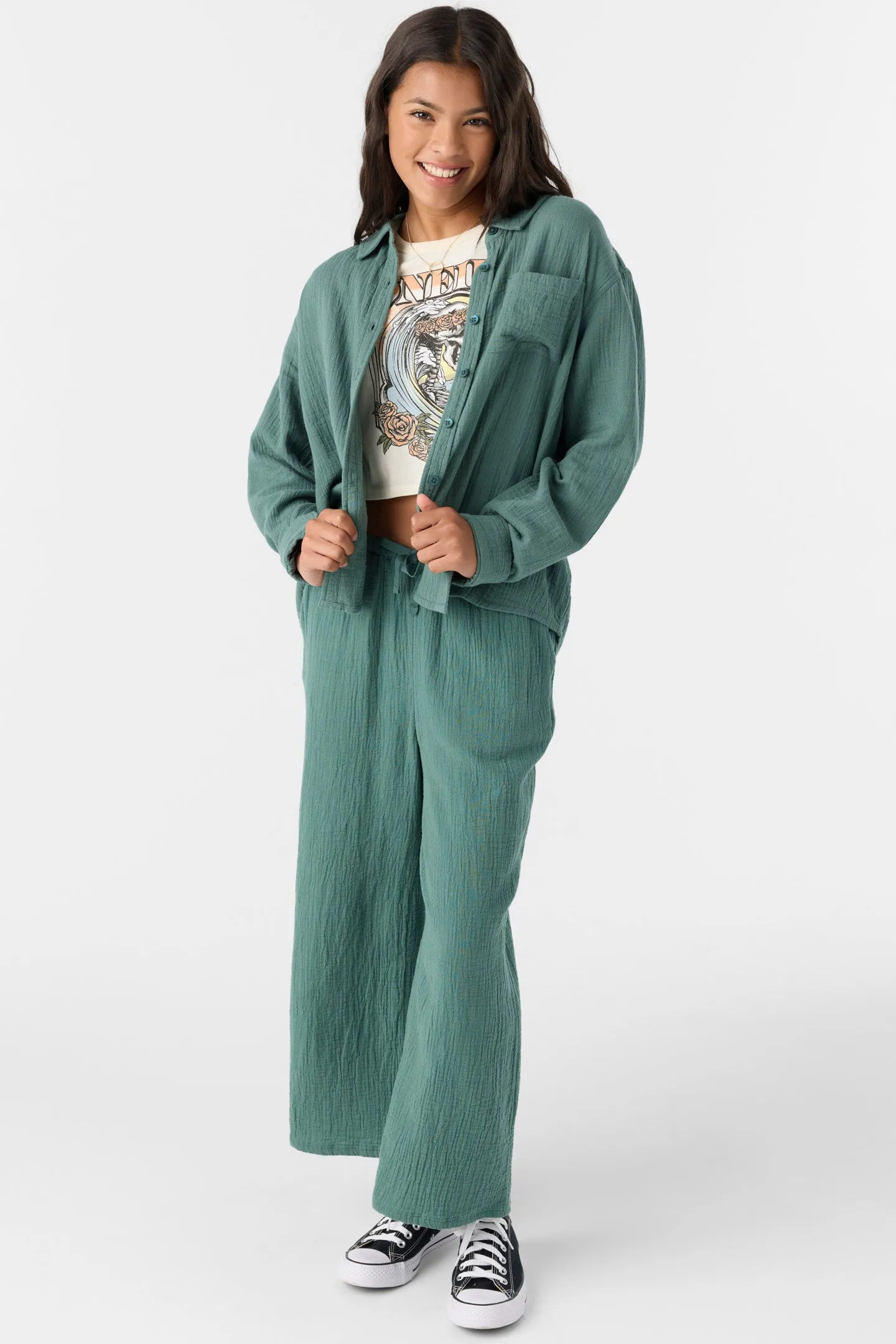 Girl's Lenita Long Sleeve Top sold by O'Neill product image thumbnail 3