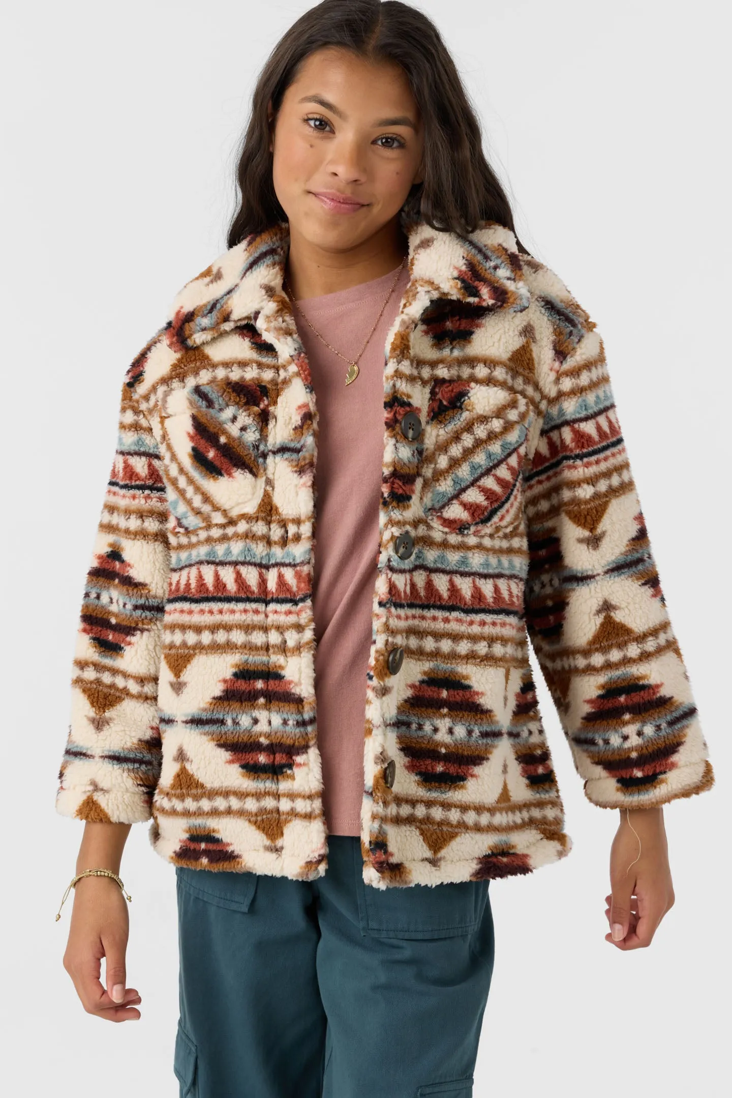 GIRL'S GENE PRINTED JACKET sold by O'Neill