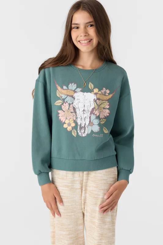 Girl's Ana Crew Neck Fleece sold by O'Neill