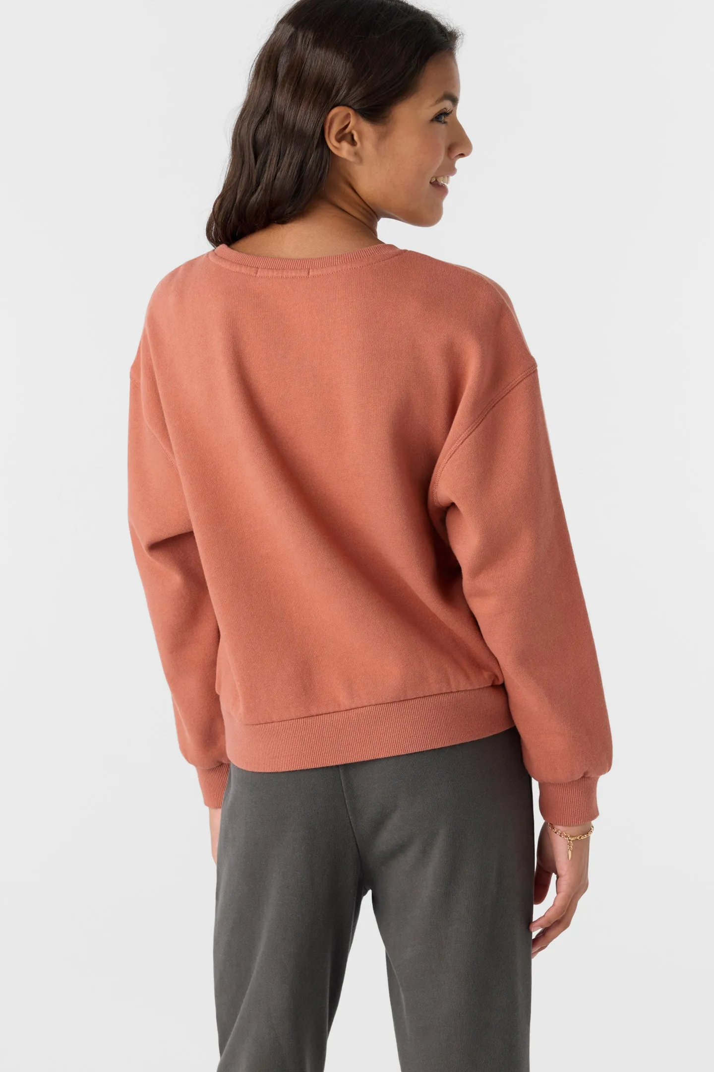 GIRL'S ANA CREW NECK FLEECE sold by O'Neill product image thumbnail 2