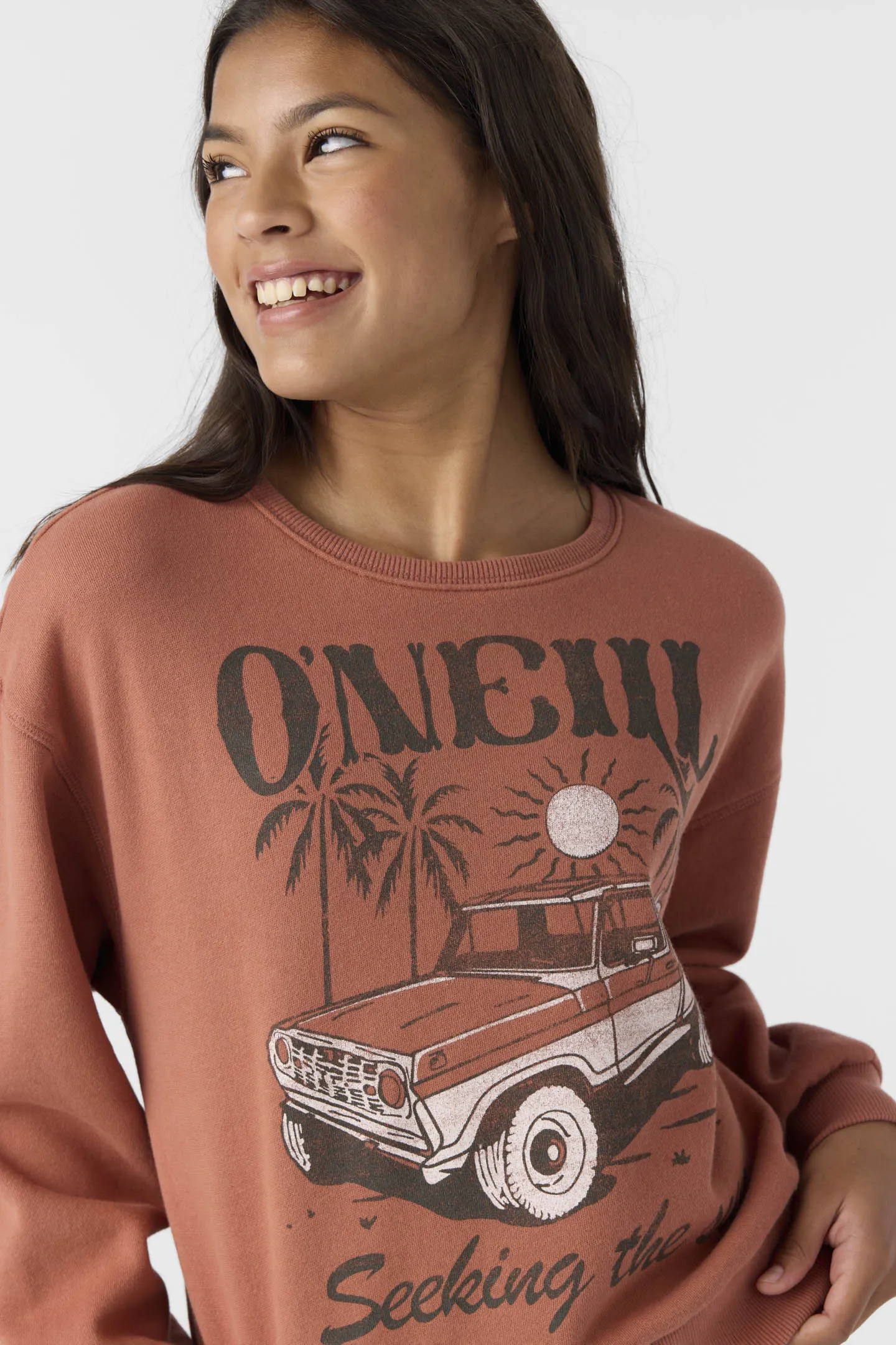 GIRL'S ANA CREW NECK FLEECE sold by O'Neill product image thumbnail 4