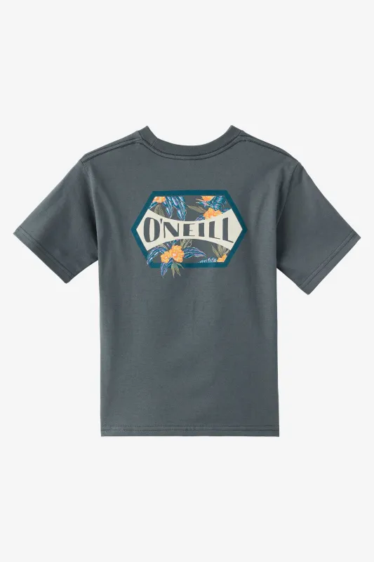 LITTLE BOY'S TROPIC THUNDER TEE made by O'Neill