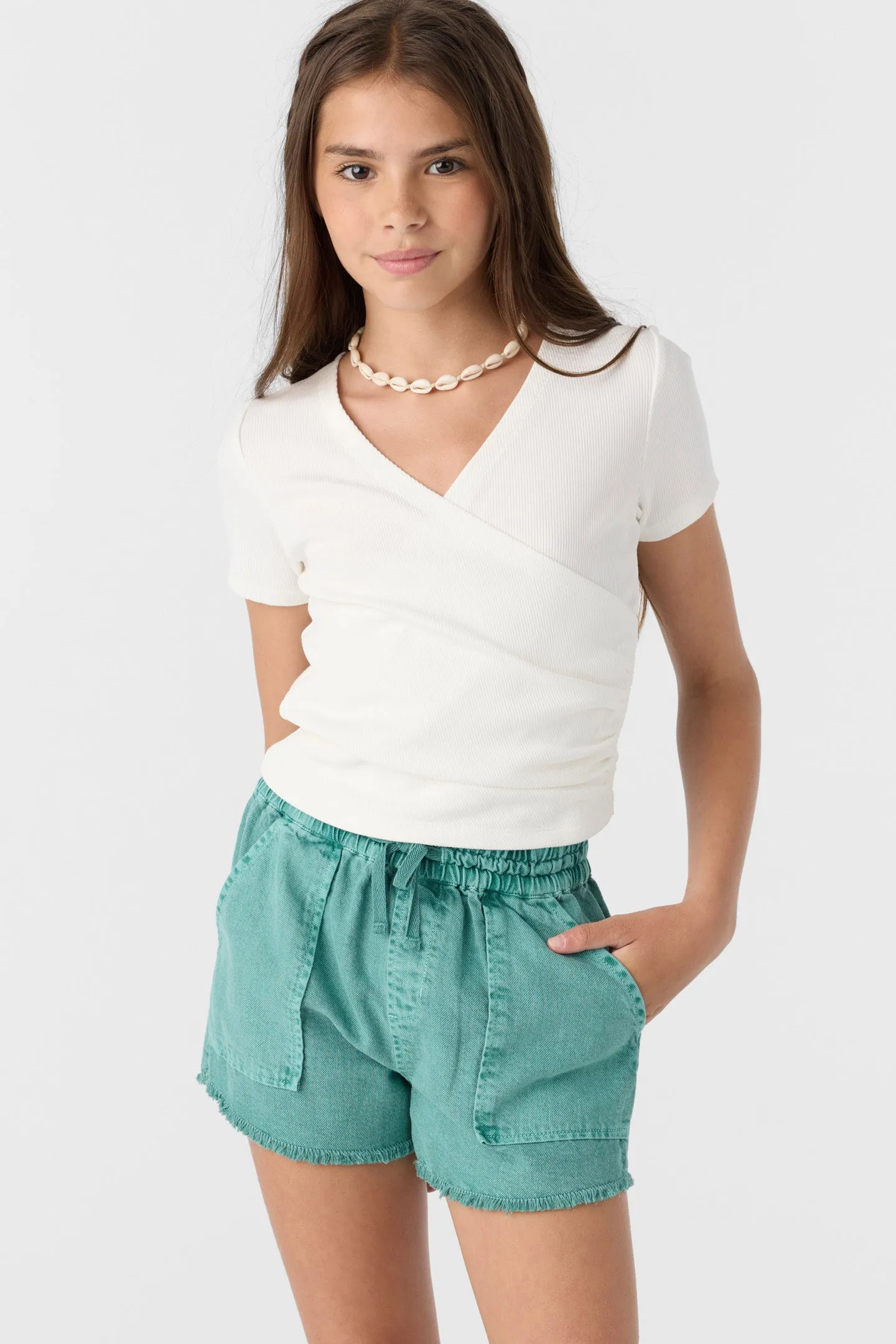 Girl's Kylas Beach Shorts sold by O'Neill