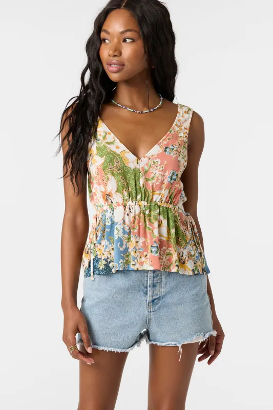 Luiza Sleeveless Top made by O'Neill